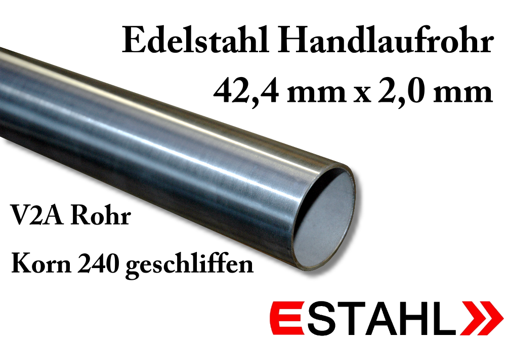 Edelstahlrohr, V2A Rohr, Edelstahl Handlauf, Edelstahl Rohr, Handlauf ...