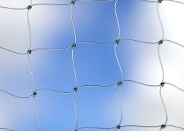 nylon netting, transparent with U.V. inhibitor